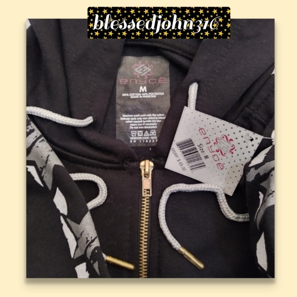 Enyce Hoodie Sweater Girl Junior Medium NWT - Picture 2 of 6